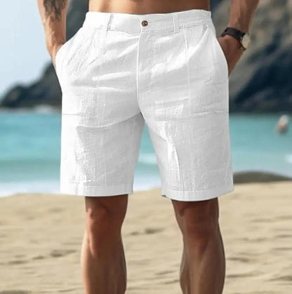 Da Uomo Bermuda Leggeri Tasche Classiche Relax Moderno