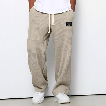 Da Uomo Pantaloni Relaxed Fit con Vita Regolabile