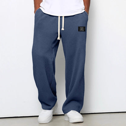 Da Uomo Pantaloni Relaxed Fit con Vita Regolabile