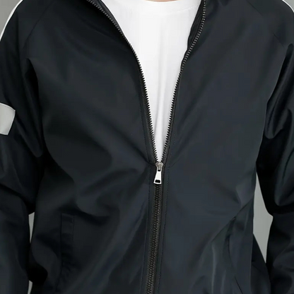 Da Uomo Completo Tuta Zip Riga Urban Casual Moderna