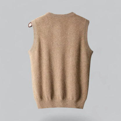 Da Uomo Gilet In Maglia Con Scollo A V