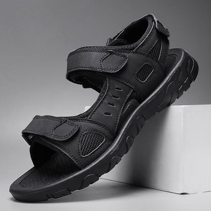 Da Uomo Sandali Outdoor con Cinturini Regolabili e Comfort Quotidiano