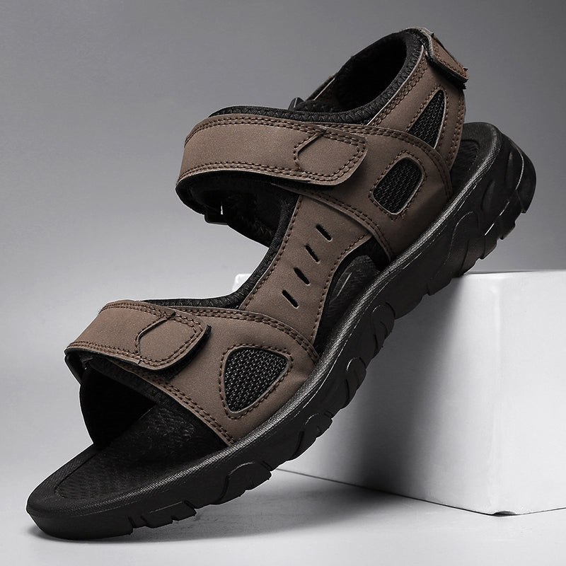 Da Uomo Sandali Outdoor con Cinturini Regolabili e Comfort Quotidiano