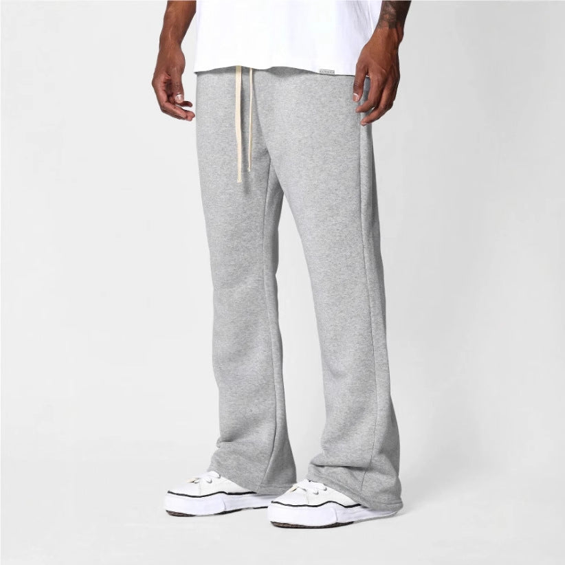 Da Uomo Pantaloni Flare Relax Comfort Casual Moderni