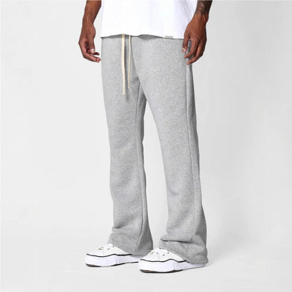 Da Uomo Pantaloni Flare Relax Comfort Casual Moderni