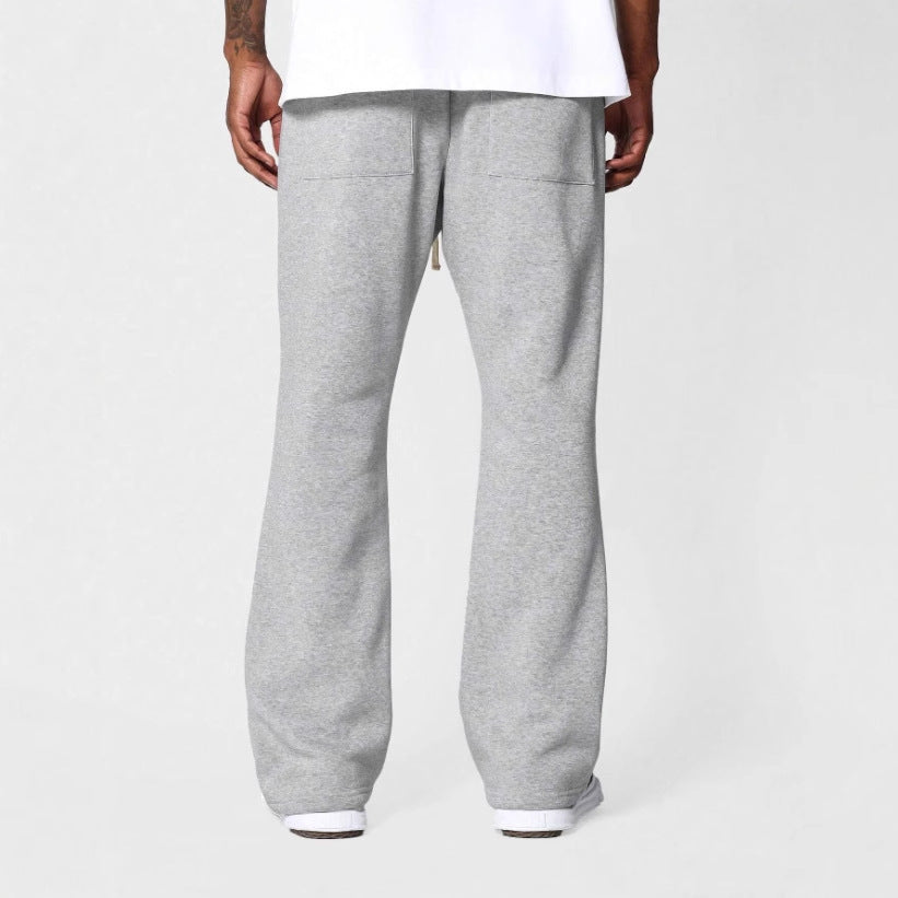 Da Uomo Pantaloni Flare Relax Comfort Casual Moderni