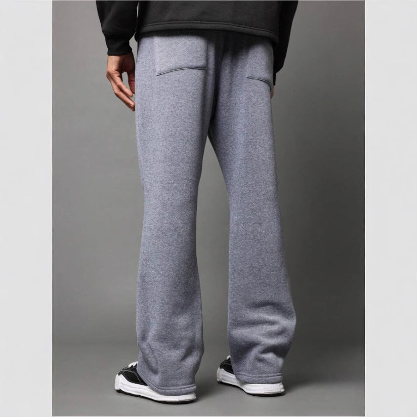 Da Uomo Pantaloni Flare Relax Comfort Casual Moderni