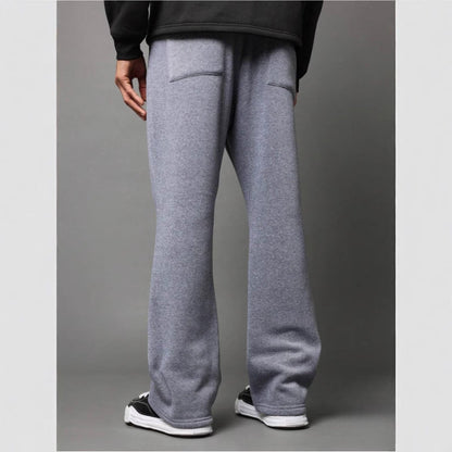 Da Uomo Pantaloni Flare Relax Comfort Casual Moderni