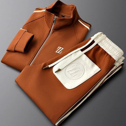 Da Uomo Completo Sport Zip Dettagli Riga Urban Moderna