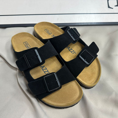 Da Donna Sandali Plantare Sughero Fibbie Comfort Moderna