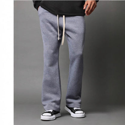 Da Uomo Pantaloni Flare Relax Comfort Casual Moderni