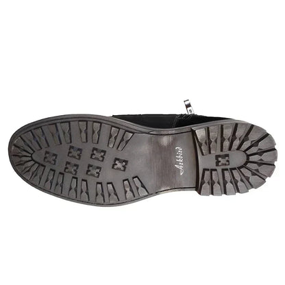 Da Uomo Stivali Stringati Heritage con Zip Laterale