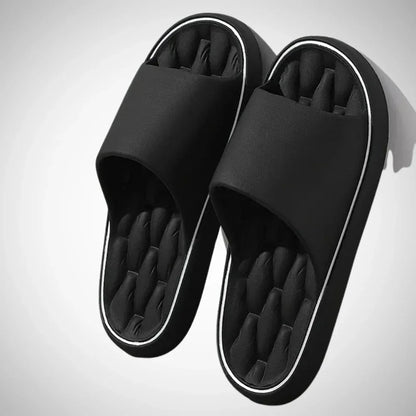 Da Uomo Ciabatte Comfort con Plantare Ammortizzato Slip-On
