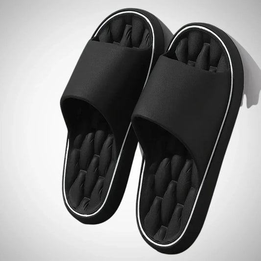 Da Uomo Ciabatte Comfort con Plantare Ammortizzato Slip-On