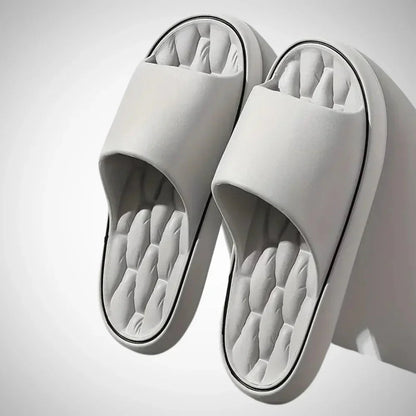 Da Uomo Ciabatte Comfort con Plantare Ammortizzato Slip-On