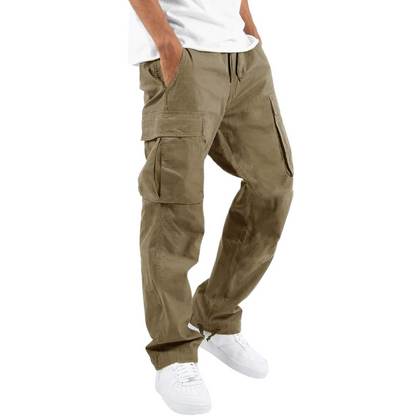 Da Uomo Pantaloni Cargo Relax Utility Casual Moderni