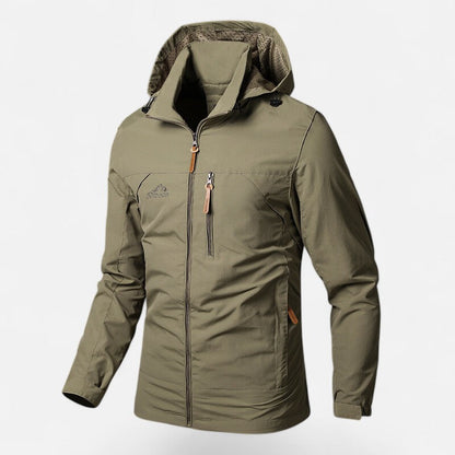 Da Uomo Giacca Tecnica Cappuccio Relax Urban Casual Moderna