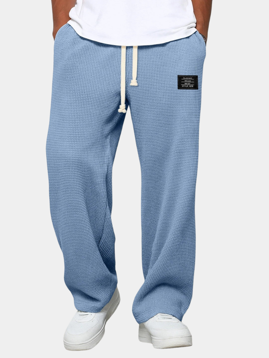 Da Uomo Pantaloni Relaxed Fit con Vita Regolabile