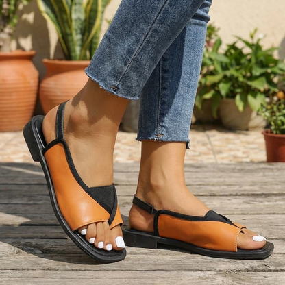Da Donna Sandali Fasce Incrociate Punta Aperta Comfort Moderna
