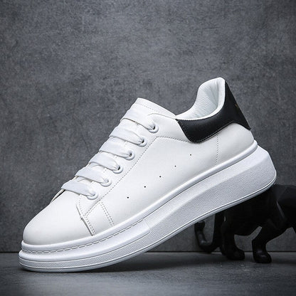 Da Uomo Sneakers Urban Minimal in Pelle Sintetica