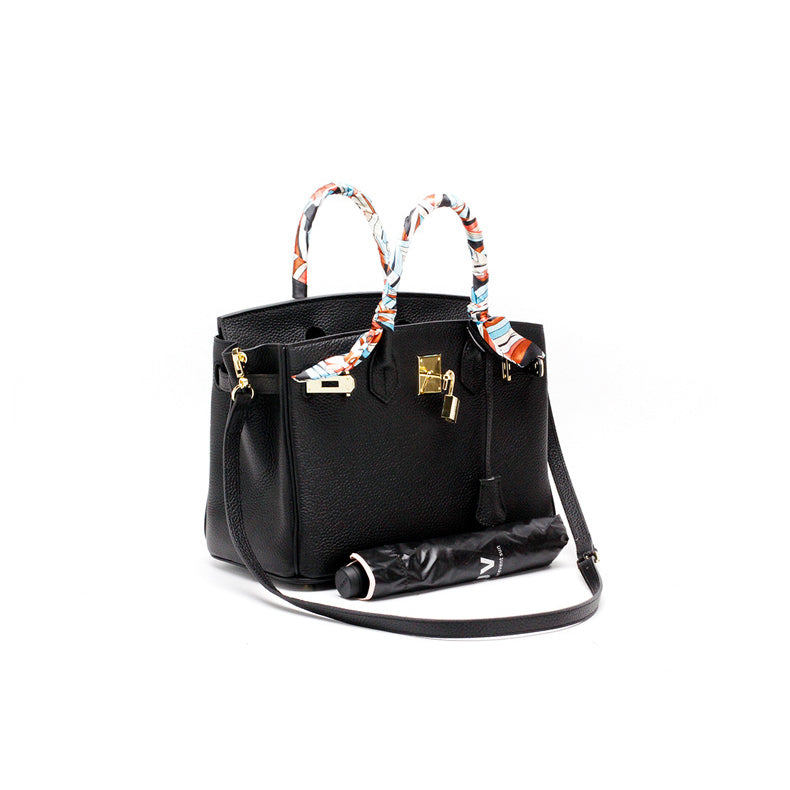 Da Donna Borsa in Vera Pelle con Chiusura Elegante