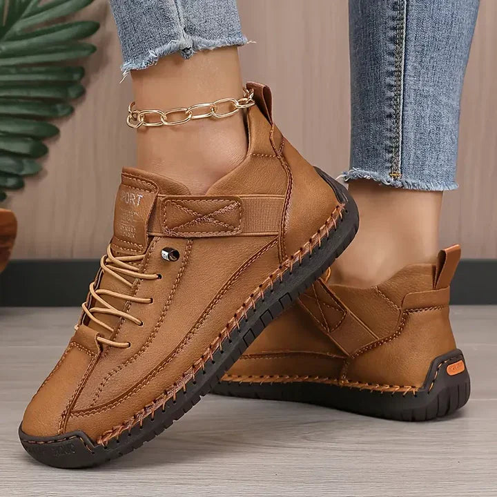 Da Donna Sneakers Ortopediche in Pelle Comfort Quotidiano