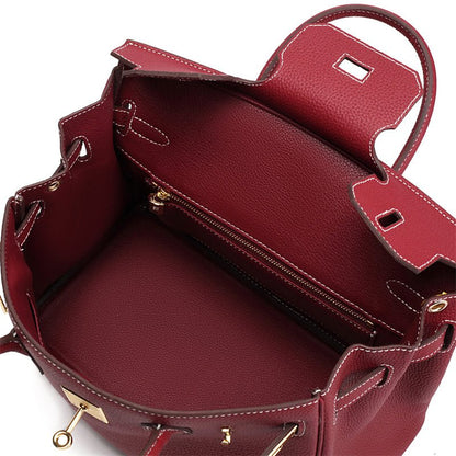 Da Donna Borsa in Vera Pelle con Chiusura Elegante