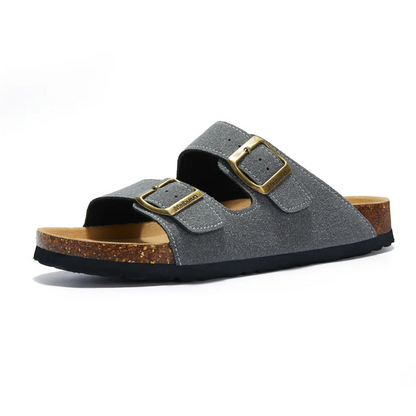 Da Donna Sandali Plantare Sughero Fibbie Comfort Moderna