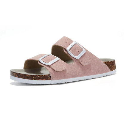 Da Donna Sandali Plantare Sughero Fibbie Comfort Moderna