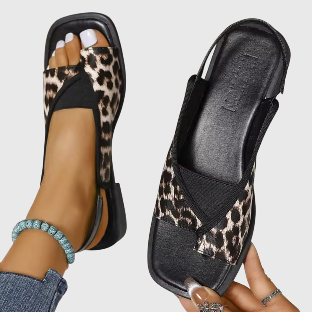 Da Donna Sandali Fasce Incrociate Punta Aperta Comfort Moderna