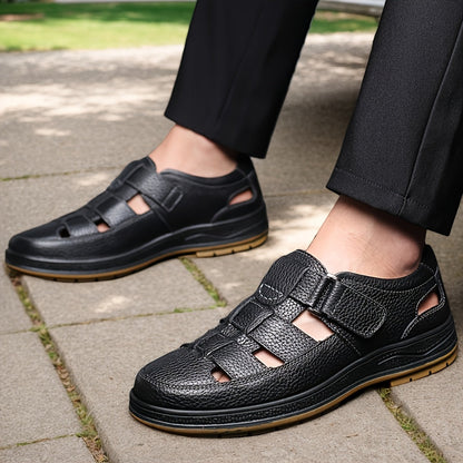 Da Uomo Sandali Pelle Comfort Traforati Casual Moderni