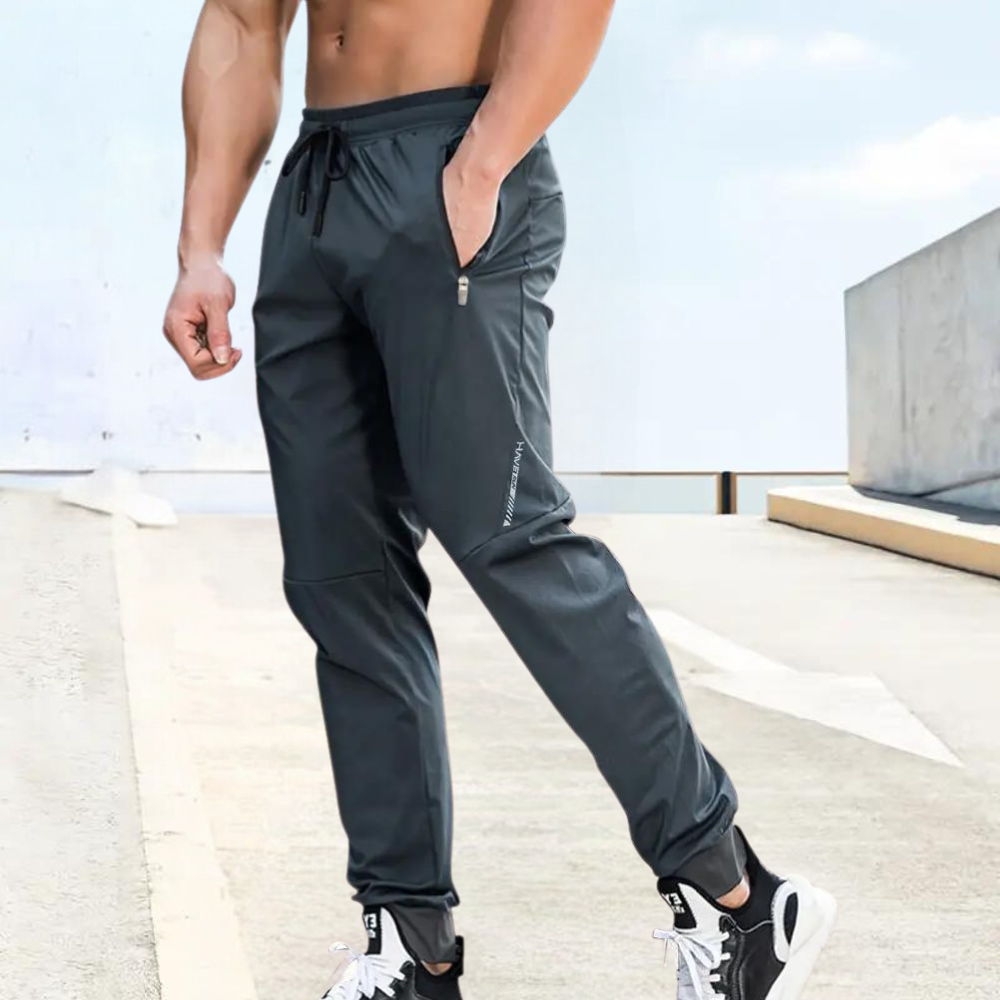 Da Uomo Pantaloni Tecnici Elasticizzati Performance Active Fit