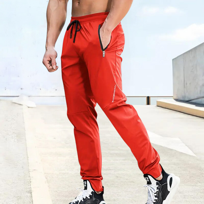 Da Uomo Pantaloni Tecnici Elasticizzati Performance Active Fit