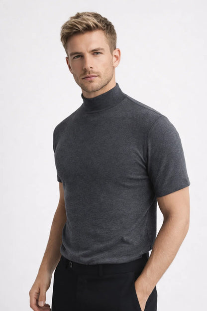 Da Uomo T-Shirt Lupetto Slim Fit Urban Essenziale