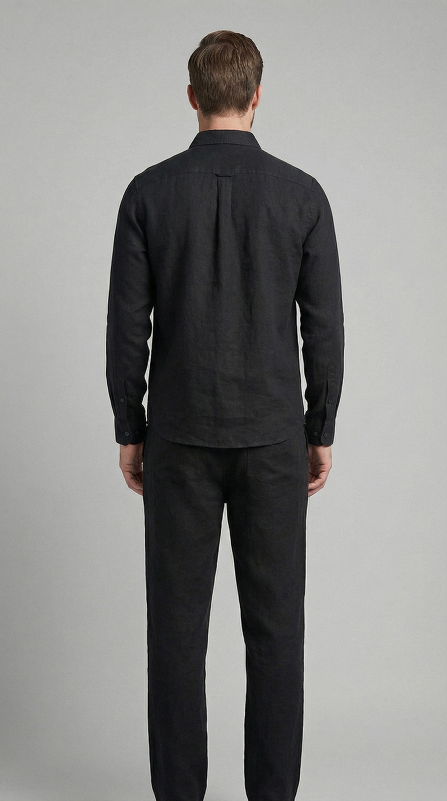 Da Uomo Completo in Lino Relax Smart Casual Moderno
