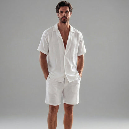 Da Uomo Completo Estivo Minimal Relax Casual Quotidiano