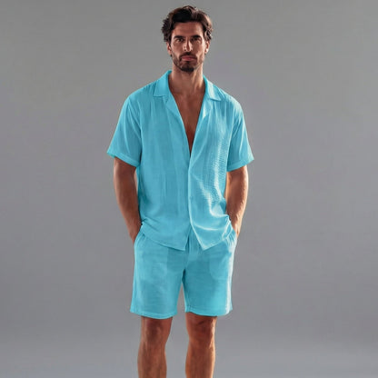 Da Uomo Completo Estivo Minimal Relax Casual Quotidiano