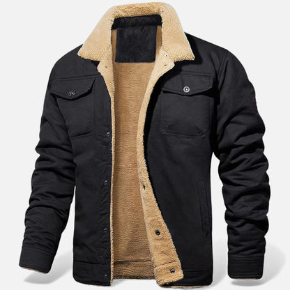 Da Uomo Giacca Workwear Interno Morbido Casual Moderna
