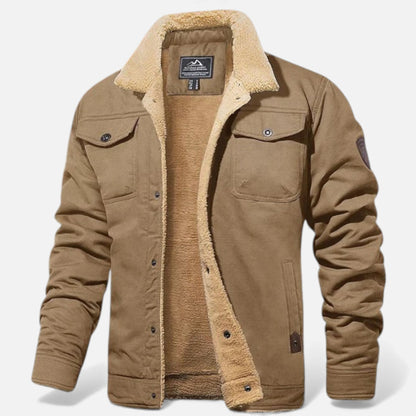 Da Uomo Giacca Workwear Interno Morbido Casual Moderna