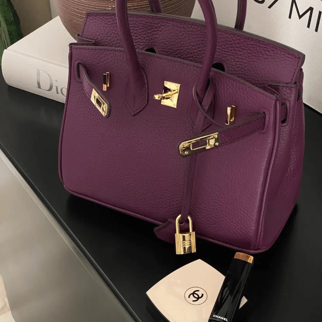 Da Donna Borsa in Vera Pelle con Chiusura Elegante