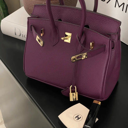 Da Donna Borsa in Vera Pelle con Chiusura Elegante