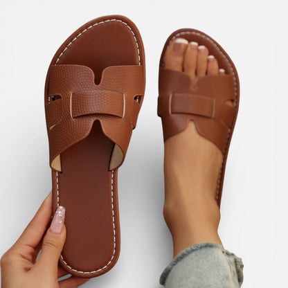 Da Donna Sandali Ciabatta Fascia Intrecciata Relax Estiva