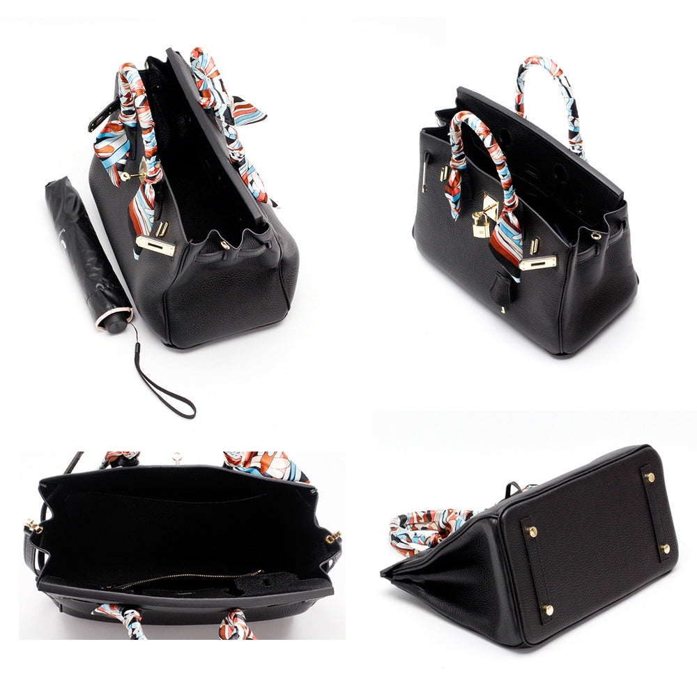 Da Donna Borsa in Vera Pelle con Chiusura Elegante