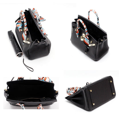 Da Donna Borsa in Vera Pelle con Chiusura Elegante