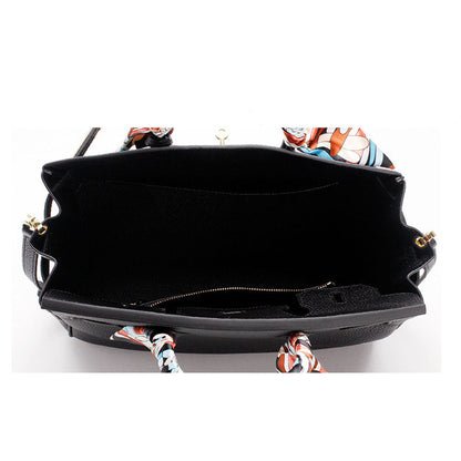 Da Donna Borsa in Vera Pelle con Chiusura Elegante