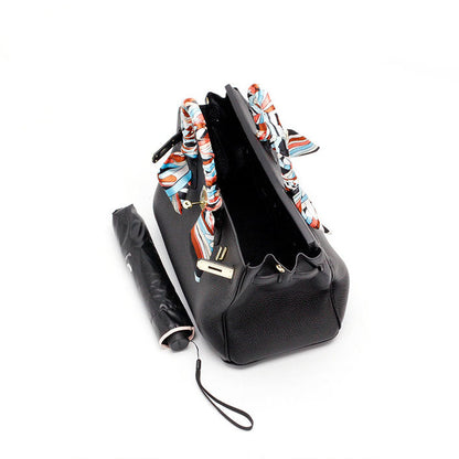 Da Donna Borsa in Vera Pelle con Chiusura Elegante
