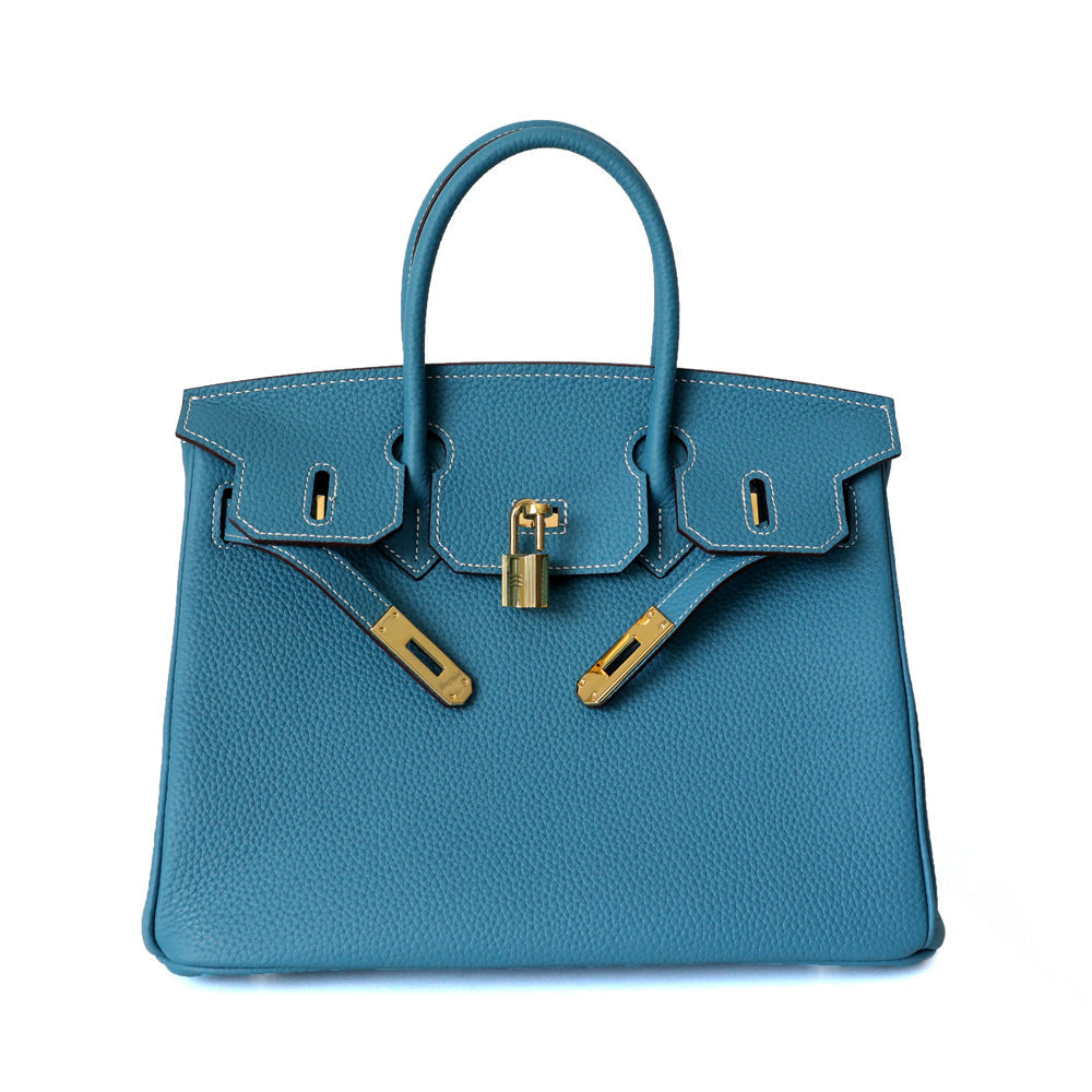 Da Donna Borsa in Vera Pelle con Chiusura Elegante