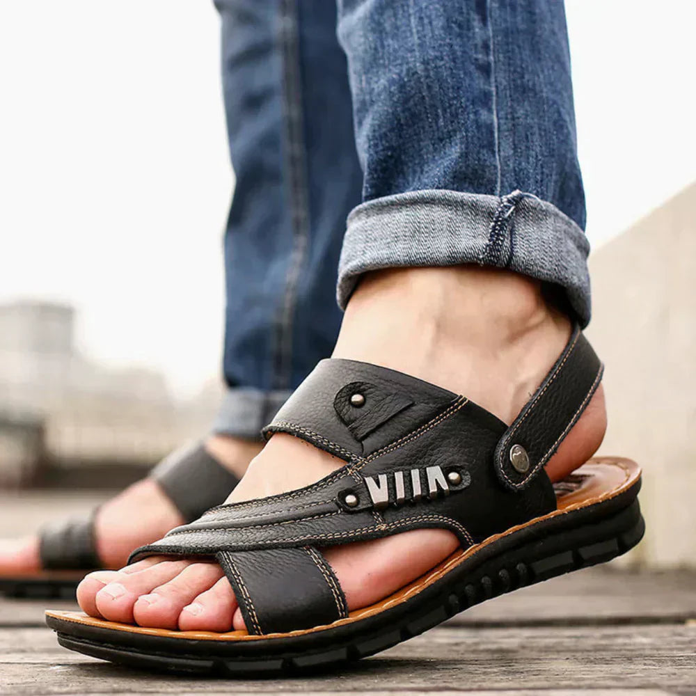 Da Uomo Sandali Ortopedici Comfort Regolabili Traspiranti per Camminata Estiva