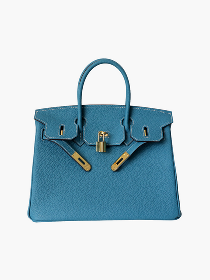 Da Donna Borsa in Vera Pelle con Chiusura Elegante