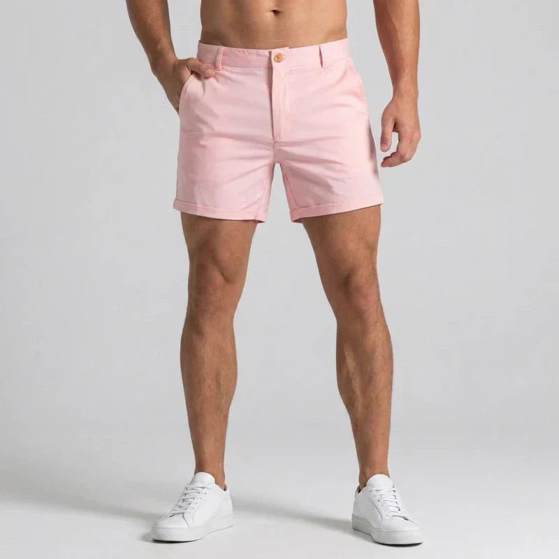 Da Uomo Shorts Chino Slim Fit con Vita Sartoriale